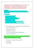 CPR CERTIFICATION COMPREHENSIVE EXAM 150 PRACTICE  QUESTIONS AND ANSWERS&colon; THE MOST RECENT AND  COMPREHENSIVE VERSION WITH VERIFIED ANSWERS&semi;  GUARANTEED PASS WITH INSTANT PDF DOWNLOAD&period;