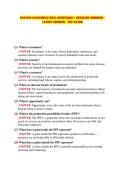 ECS1500 ECONOMICS REAL QUESTIONS &plus; DETAILED ANSWERS - LATEST VERSION - TOP RATED