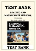 The Ultimate Nursing Test Bank Bundle&colon; 60 Documents Covering Fundamentals&comma; Pharmacology&comma; Med-Surg&comma; Pediatrics&comma; Mental Health  & More