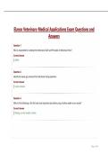 Elanco Veterinary Medical Applications Exam Questions and Answers&period;
