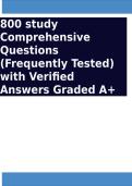 NEIEP 800 Final Review Comprehensive Questions &lpar;Frequently Tested&rpar; with Verified Answers Graded A  Package Deal
