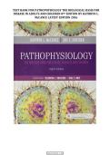 TEST BANK FOR PATHOPHYSIOLOGY THE BIOLOGICAL BASIS FOR DISEASE IN ADULTS AND CHILDREN 8TH EDITION BY KATHRYN L&period; McCANCE LATEST EDITION 2026