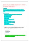 HEALTHCARE ETHICS COMPREHENSIVE EXAMINATION 150 PRACTICE  QUESTIONS AND ANSWERS&colon; THE MOST RECENT AND  COMPREHENSIVE VERSION WITH VERIFIED ANSWERS&semi; GUARANTEED  PASS WITH INSTANT PDF DOWNLOAD&period; 