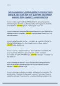 CMS PHARMACOLOGY CMS PHARMACOLOGY PROCTORED
