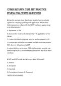 CYBER SECURITY CERT TEST PRACTICE REVIEW 2026 TESTED QUESTIONS