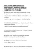 HM2 ADVANCEMENT EXAM 2026 PROFESSIONAL PREP PACK BUNDLED QUESTIONS AND ANSWERS