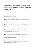 NATMI SAFETY SUPERVISOR TEST 2025 STUDY GUIDE QUESTIONS WITH CORRECT ANSWERS GRADED A&plus;