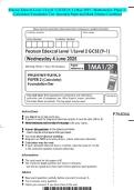 Pearson Edexcel Level 1&sol;Level 2 GCSE &lpar;9-1&rpar; May 2025 - Mathematics&colon; Paper 2&colon; &lpar;Calculator&rpar; Foundation Tier -Question Paper and Mark Scheme Combined
