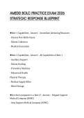 AMEDD BOLC PRACTICE EXAM 2026 STRATEGIC RESPONSE BLUEPRINT