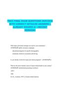 TNCC FINAL EXAM QUESTIONS 2025&sol;2026 WITH CORRECT DETAILED ANSWERS &vert;&vert; ALREADY GRADED A&plus; <RECENT VERSION>