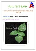 Current Psychotherapies &lpar;MindTap Course List&rpar; 11th Edition &ndash; Danny Wedding & Raymond Corsini &ndash; Complete Test Bank