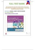 Concepts for Nursing Practice &lpar;with Access on VitalSource&rpar;&comma; 3rd Edition &ndash; Jean Foret Giddens &ndash; Complete Test Bank