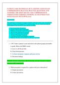 PATIENT CARE TECHNICIAN &lpar;PCT&rpar; CERTIFICATION EXAM &ndash;  COMPREHENSIVE PRACTICE PRACTICE QUESTIONS AND  ANSWERS&colon; THE MOST RECENT AND COMPREHENSIVE  VERSION WITH VERIFIED ANSWERS&semi; GUARANTEED PASS  WITH INSTANT PDF DOWNLOAD&period;