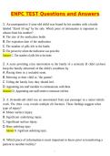 ENPC Test Actual 2026 Newest Updated Questions and Correct Answers &lpar;Latest 2026 &sol; 2027 Update&rpar; &lpar;Verified Answers by Expert&rpar;