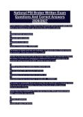 National PSI Broker Written Exam  Questions And Correct Answers  2026&sol;2027