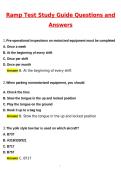 RAMP Test Study Guide Actual 2026 Updated Questions and Answers &lpar;Latest 2026 &sol; 2027 Update&rpar; &lpar;Verified Answers by Expert&rpar;