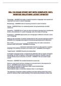 ESL 154 EXAM STUDY SET WITH COMPLETE 100&percnt; VERIFIED SOLUTIONS LATEST UPDATE&excl;&excl;