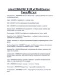 Latest 2026&sol;2027 ESB V2 Certification Exam Review