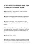 NEVADA RESIDENTIAL REMODELING B7 EXAM 2026 MASTER PREPARATION MANUAL