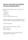 RRT EXAM 4 EXAM SCRIPT 2026 QUESTIONS WITH FULL SOLUTIONS GRADED A&plus;