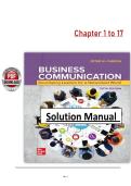 Solution Manual for Business Communication&colon; Developing Leaders for a Networked World&comma; 5th Edition &lpar;2020&rpar; &ndash; PDF &vert; Peter W&period; Cardon