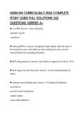 SAEM M4 CURRICULUM 2 2026 COMPLETE STUDY GUIDE FULL SOLUTIONS 362 QUESTIONS VERIFIED A&plus;