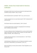 AAVSB &ndash; Practice Test A Study Guide for Veterinary Certification