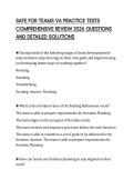 SAFE FOR TEAMS V6 PRACTICE TESTS COMPREHENSIVE REVIEW 2026 QUESTIONS AND DETAILED SOLUTIONS