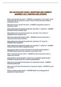 BIO 320 ECOLOGY EXAM 3 QUESTIONS AND CORRECT ANSWERS 100&percnt; VERIFIED 2026 UPDATE&excl;&excl;