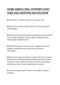 SCRIBE AMERICA FINAL OUTPATIENT STUDY GUIDE 2026 QUESTIONS AND SOLUTIONS