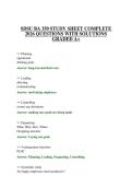 SDSU BA 350 STUDY SHEET COMPLETE 2026 QUESTIONS WITH SOLUTIONS GRADED A&plus;