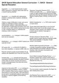 GACE Special Education General Curriculum - 1&comma; GACE - General Special Education