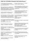 GACE Test 115 PE&sol;HEALTH Questions with Verified Answers
