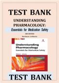 TEST BANK UNDERSTANDING PHARMACOLOGY Essentials for Medication Safety 2ND EDITION Workman LaCharity