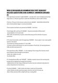 WGU D199 BUNDLED EXAMINATION TEST 2026&sol;2027  SOLVED QUESTIONS AND CORRECT ANSWERS GRADED  A&plus; 