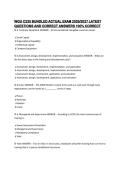 WGU C235 BUNDLED ACTUAL EXAM 2026&sol;2027 LATEST  QUESTIONS AND CORRECT ANSWERS 100&percnt; CORRECT 