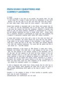 PEDS EXAM 2 QUESTIONS AND CORRECT ANSWERS