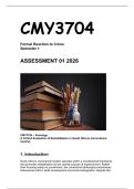 CMY3704 ASS 1 SEME 1 2026