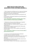 HRMT 386 EXAMINATION 2026 QUESTIONS WITH ANSWERS GRADED A&plus;
