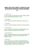 HRMT 386 STUDY SHEET COMPLETE 2026 QUESTIONS WITH SOLUTIONS GRADED A&plus;