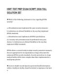 HSRT TEST PREP EXAM SCRIPT 2026 FULL SOLUTION SET