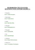 HUMB1000 PRACTICE EXAM 2026 QUESTIONS WITH ANSWERS GRADED A&plus;