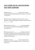 IAAO COURSE 300 FULL PRACTICE REVIEW 2026 TESTED QUESTIONS