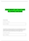 MIDDLE GRADES 5-9 ELA PRAXIS 5047 QUESTIONS AND CORRECT ANSWERS