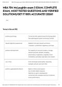 MBA 704 McLaughlin exam 3 EXAM&comma; COMPLETE EXAM&comma; MOST TESTED QUESTIONS AND VERIFIED SOLUTIONS&sol;GET IT 100&percnt; ACCURATE&excl;&excl; 2026&excl;&excl;