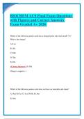 BIOCHEM ACS Final Exam Questions with Figures and Correct Answers Exam Graded A&plus; 2026 &period;