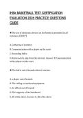 IHSA BASKETBALL TEST CERTIFICATION EVALUATION 2026 PRACTICE QUESTIONS GUIDE