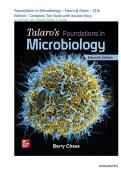 Complete Test Bank For Talaros Foundations in Microbiology 11th Edition Chess Questions & Answers with rationales &lpar;Chapter 1-27&rpar; All Chapters 