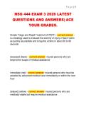 NSG 444 EXAM 3 2026 LATEST  QUESTIONS AND ANSWERS&vert; ACE  YOUR GRADES&period;