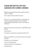 ILLINOIS MPJE PRACTICE TEST 2026 QUESTIONS WITH CORRECT ANSWERS